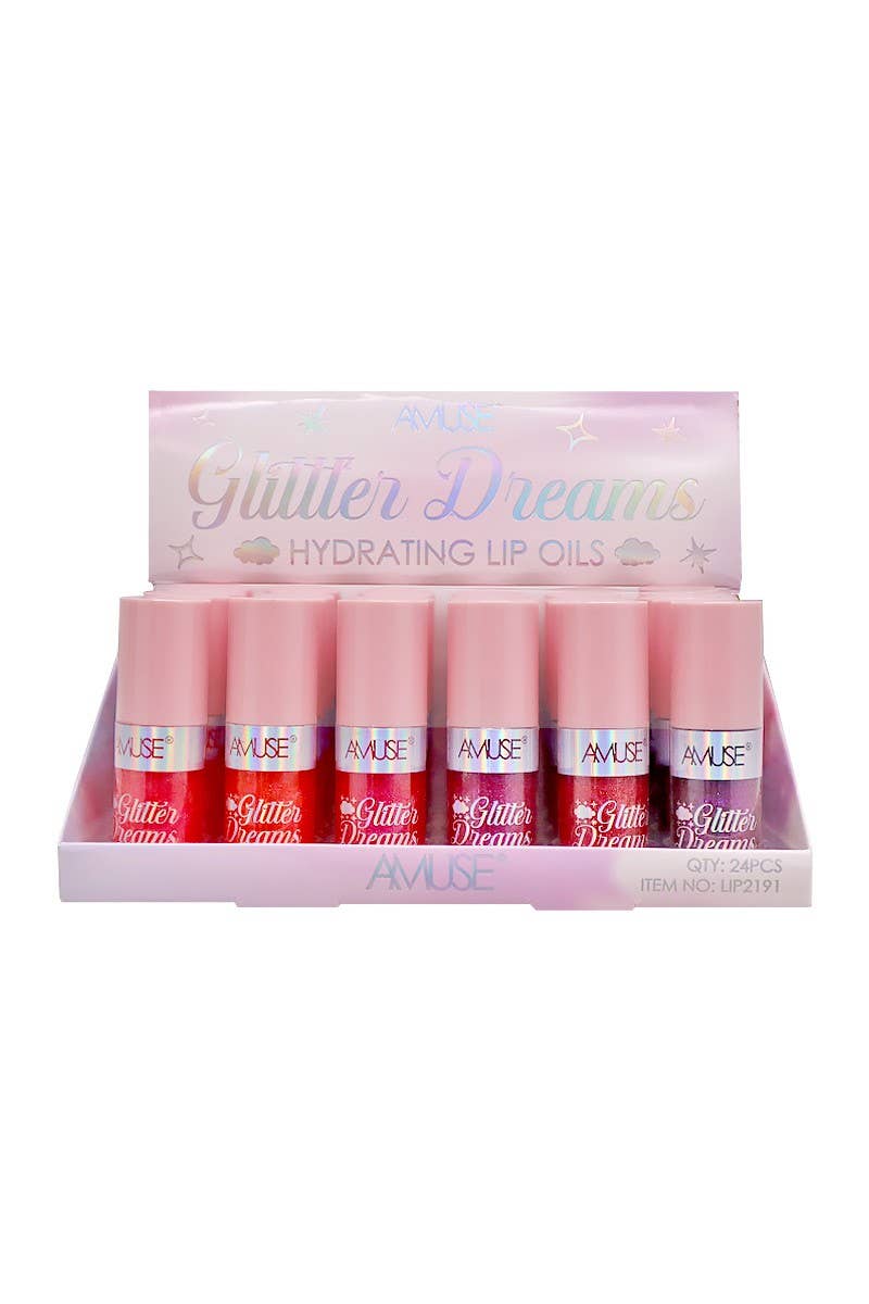 Amuse Glitter Dreams Hydrating Lip Oil