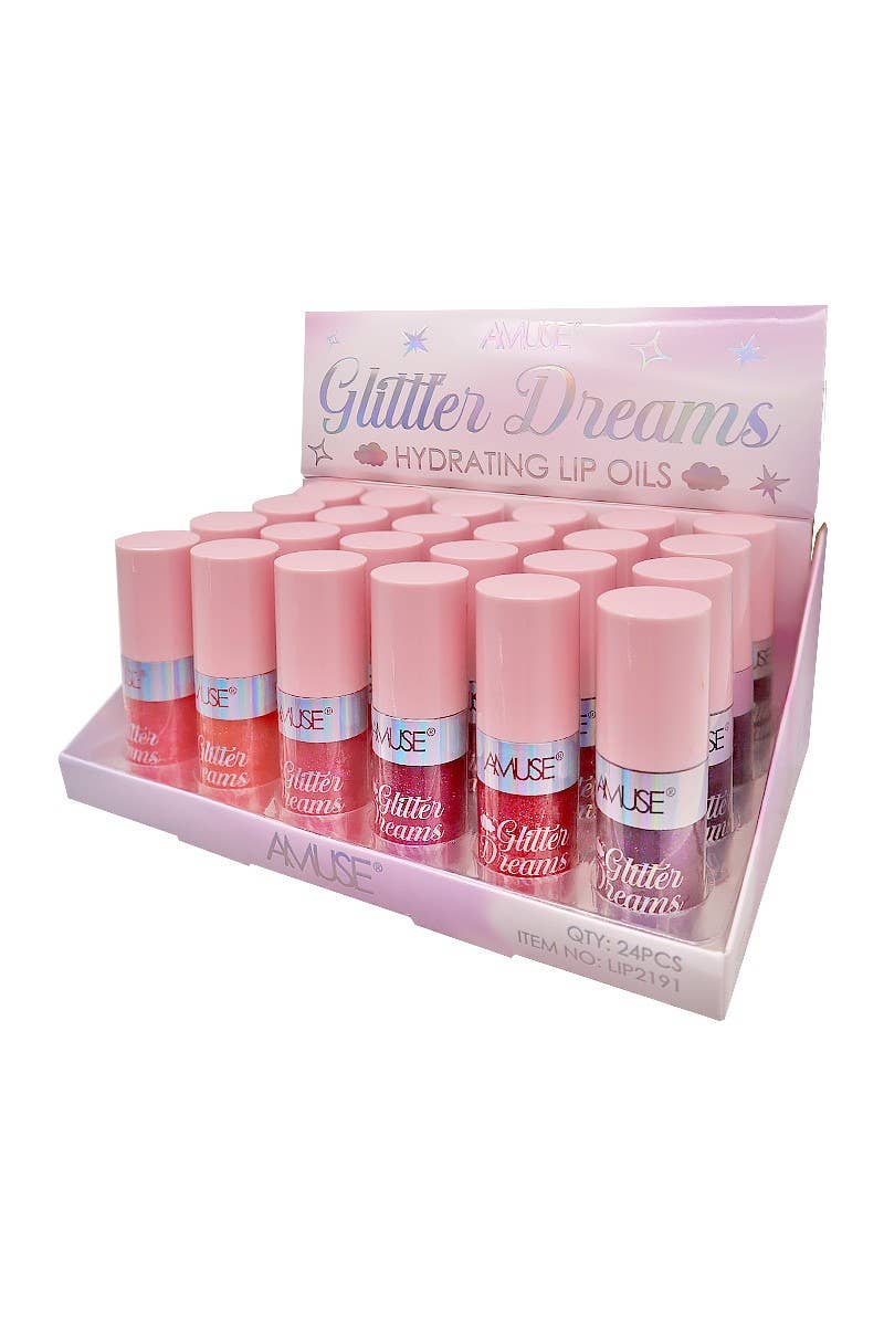 Amuse Glitter Dreams Hydrating Lip Oil