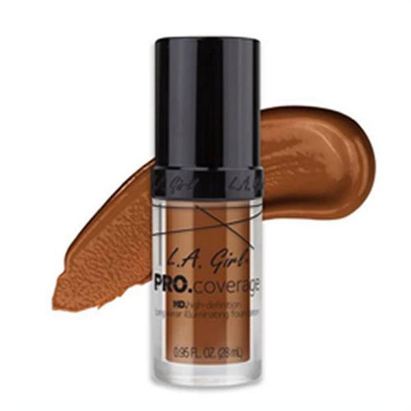 LA Girl Pro Coverage Illuminating Foundation Coffee