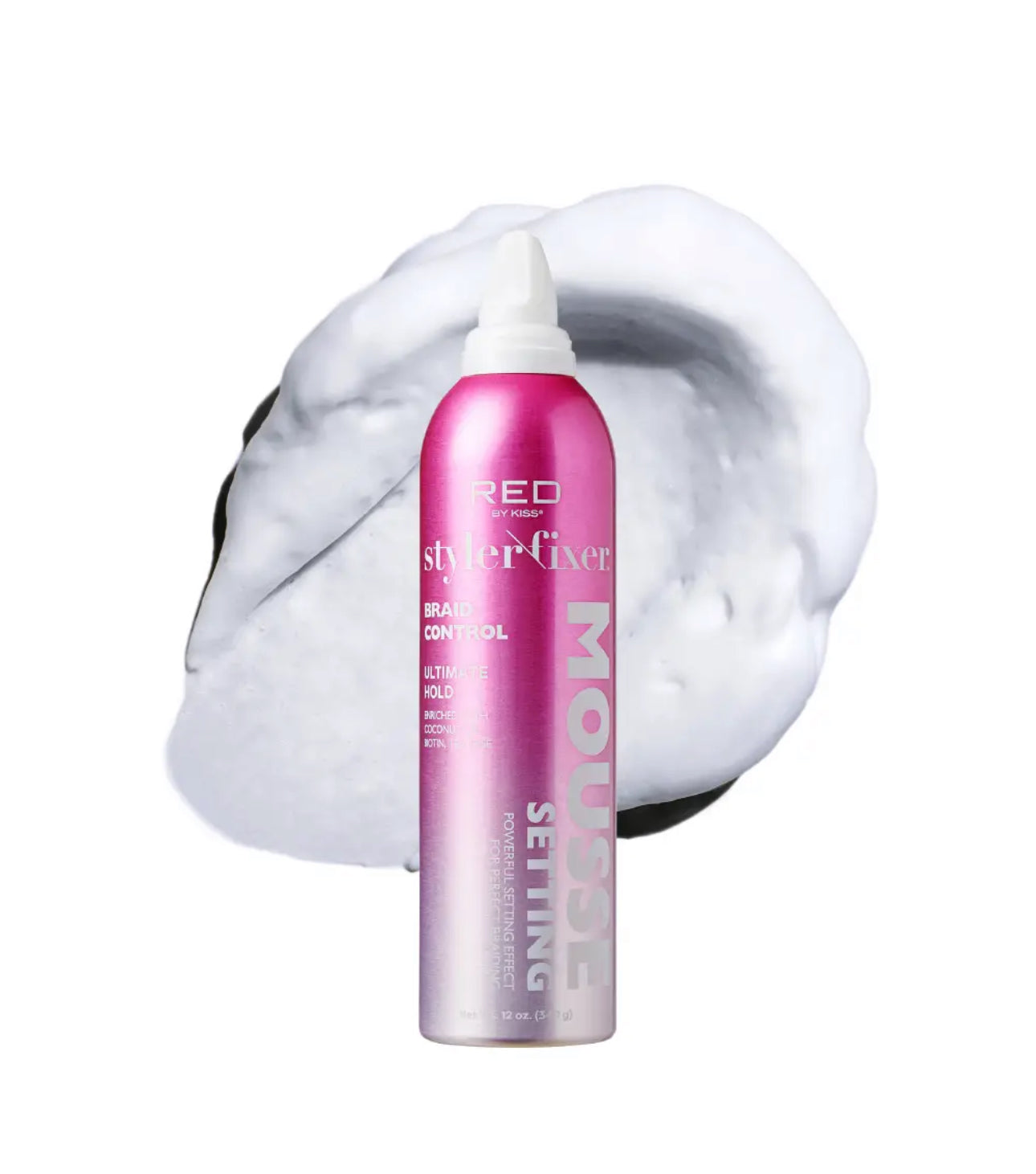 Frizz Control Setting Mousse For Braid And Curls Braid Control