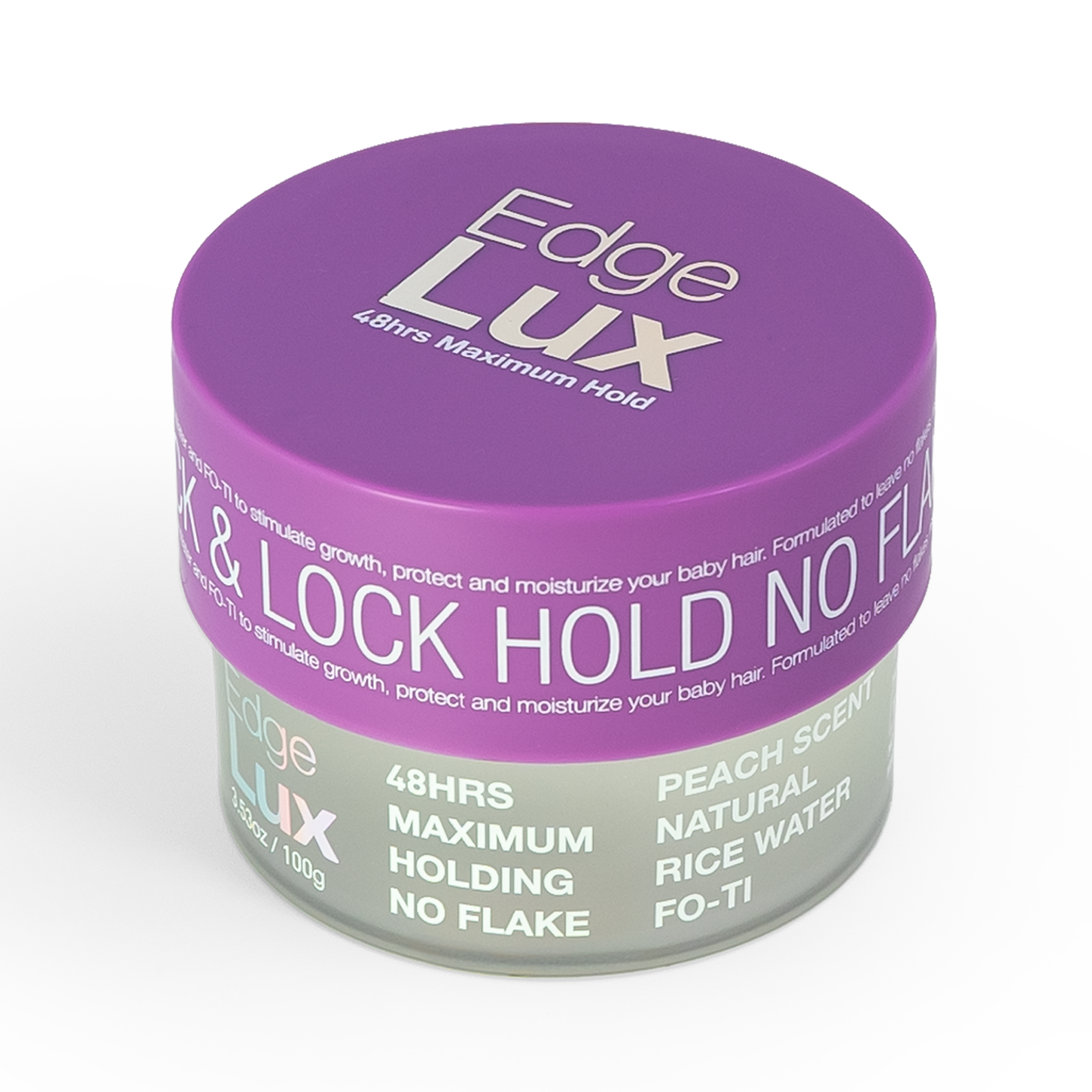 Lux Collection Edge Lux Edge Control Wax 48Hour Maximum Hold 1oz