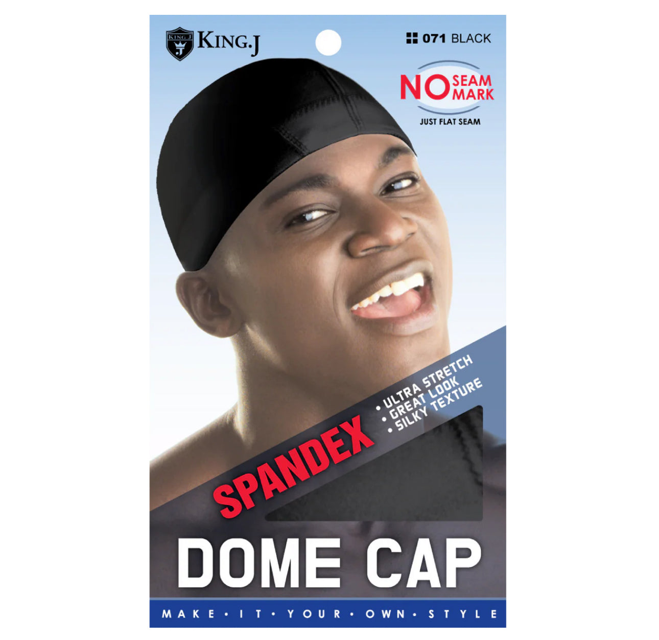 SPANDEX DOME CAP [BLACK]