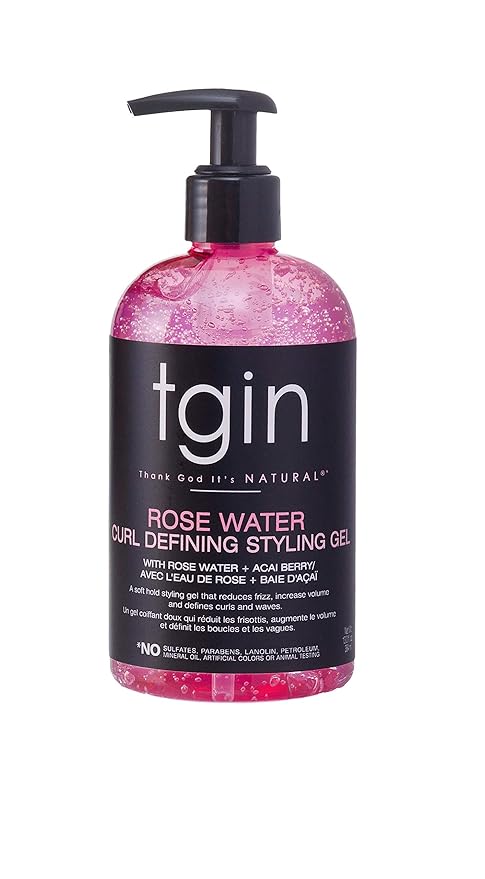 TGIN Rosewater Curl Defining Styling Gel