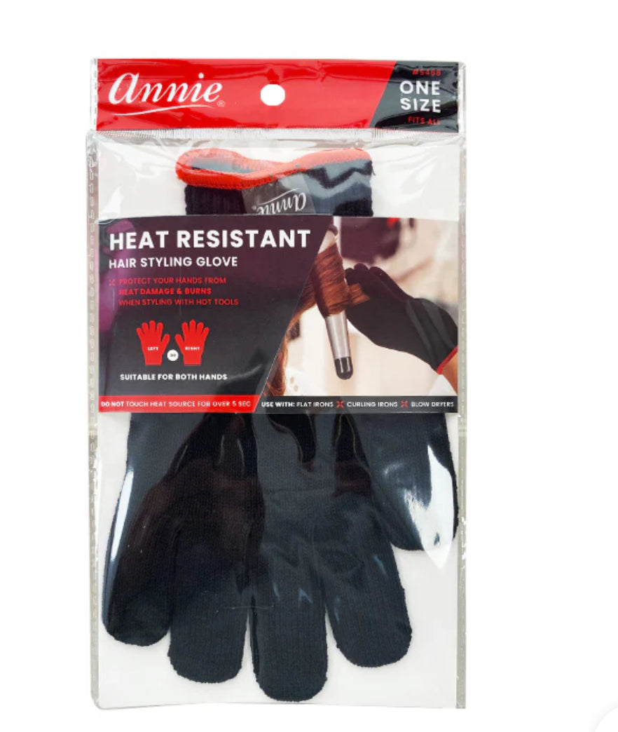 Annie Glove Heat Resistant Hair Styling, One Size