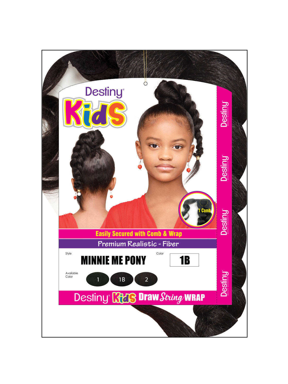 Destiny Minnie Me Ponytail 1B