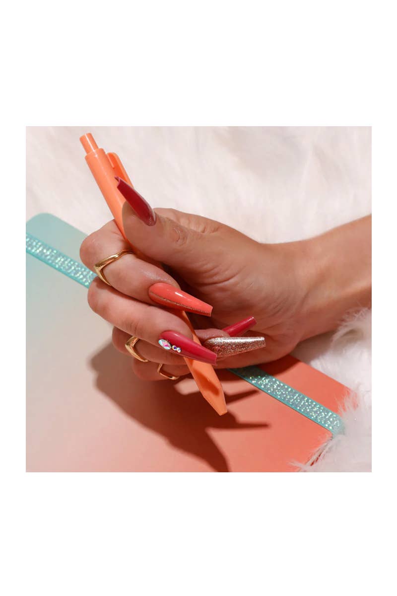 LA Colors CNT469 Lavish Luxe Nail Tip Kit Kindred Spirit