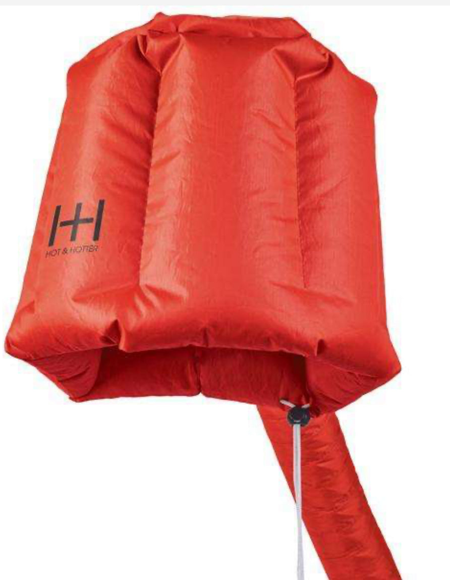 Hot & Hotter Heat Cap Dryer Attachment, 1 Count Conditioning Cap, Red