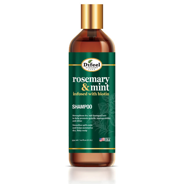 Difeel Elevated Rosemary and Mint Shampoo 12 oz.