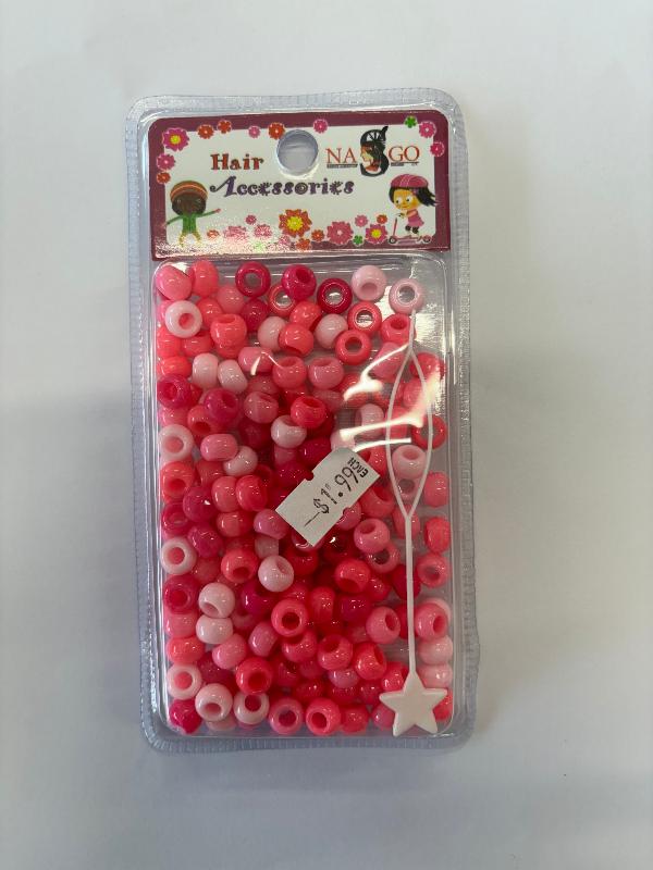 Nago Small Beads Multi Pink