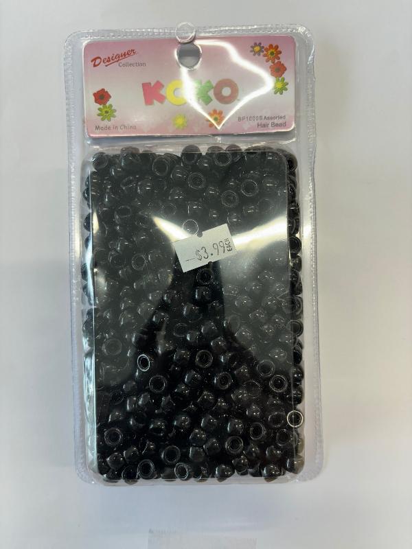 Koko Lg Pk Black Small Beads