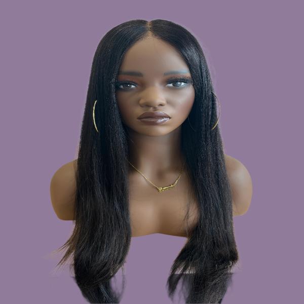 20" Silky Straight Glueless HD 5x5 Closure Lace Wig Wear N Go Wig