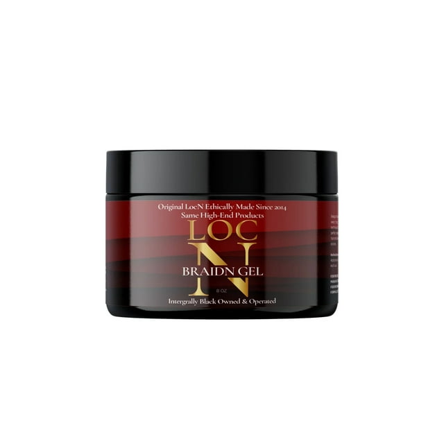 Loc 'N Braiding Gel, Hair Gel 8 oz