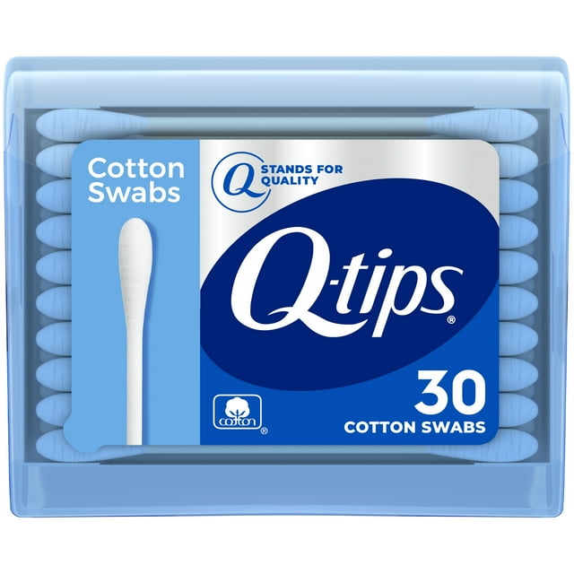 Q-Tips Blue Purse Pack Cotton Swabs - 30ct