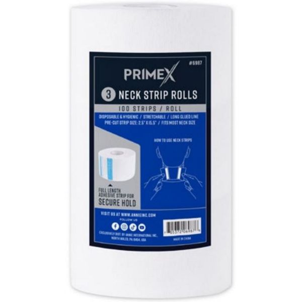 PrimeX Neck Strips 3 Rolls