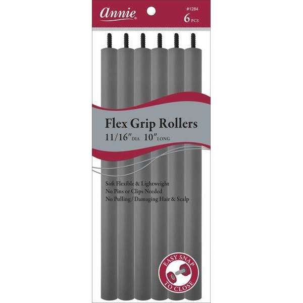 Annie Flex Grip Rollers 11/16 10" Long 6ct