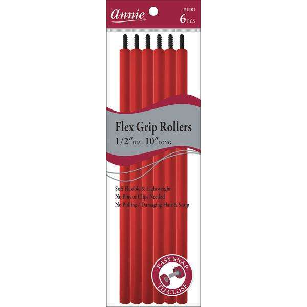 Annie Flex Grip Rollers 1/2 10" Long 6ct