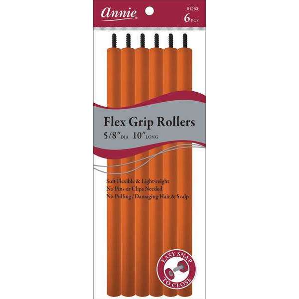Annie Flex Grip Rollers 5/8 10" Long 6ct