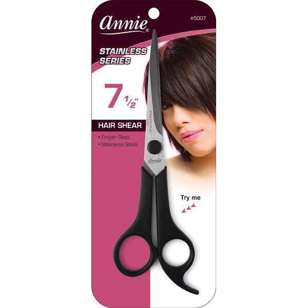 Annie Hair Shears 7.5" Black