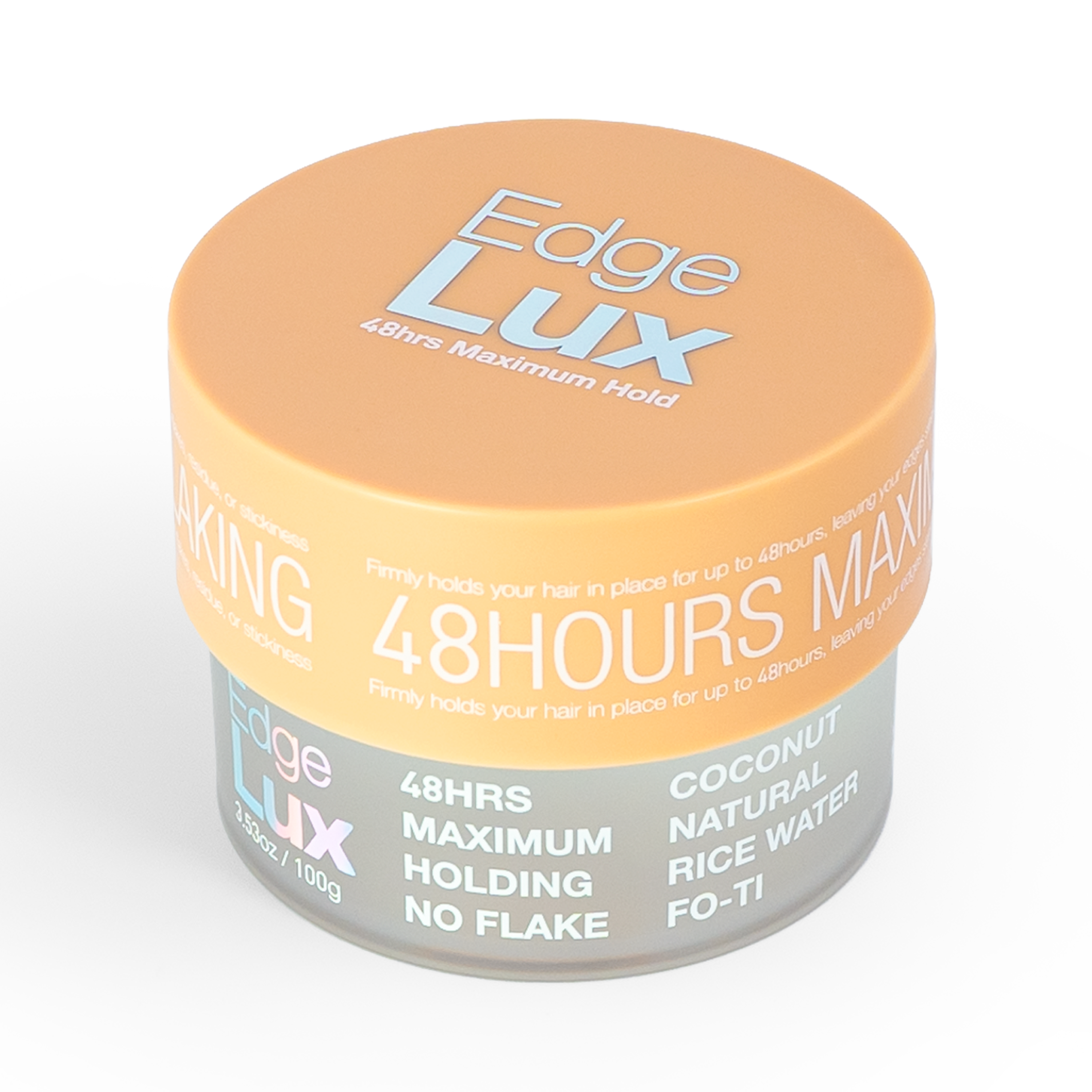 Lux Collection Edge Lux Edge Control Wax 48Hour Maximum Hold 1oz