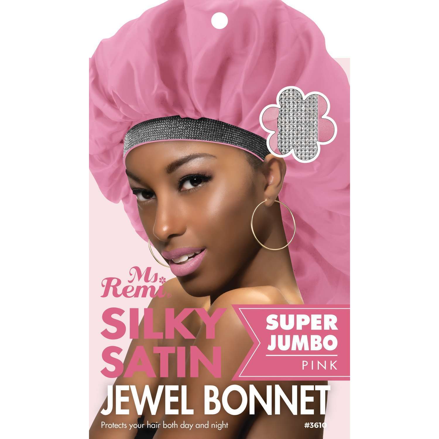 Ms. Remi Silky Satin Jewel Bonnet X-Jumbo Assorted