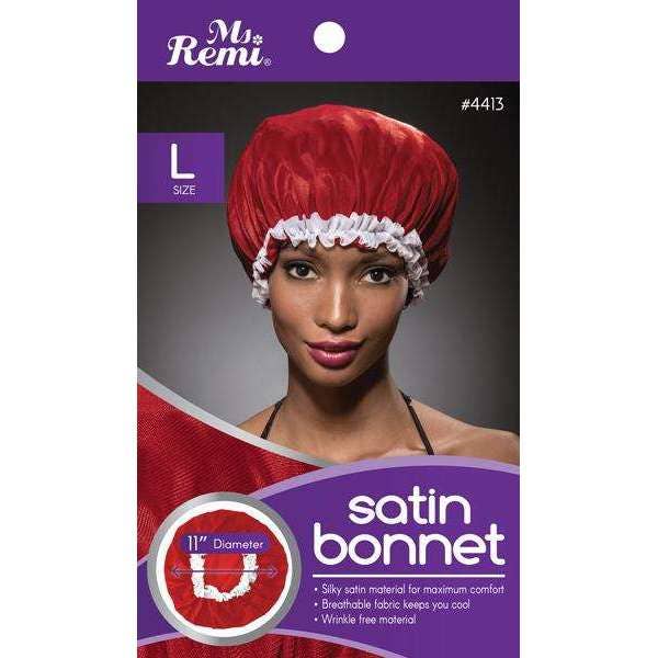Ms. Remi Satin Bonnet L Asst Color