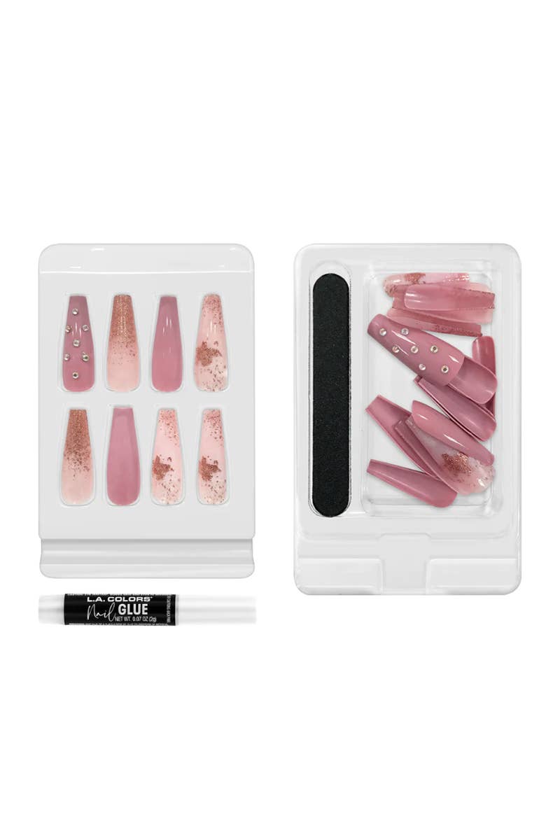 LA Colors CNT468 Lavish Luxe Nail Tip Kit Better Times