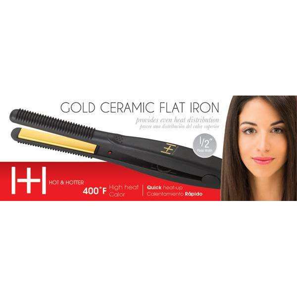 Annie H+H 1/2" Ceramic Flat Iron