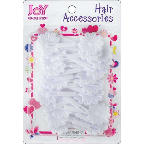 Joy hair barrettes White Daisy