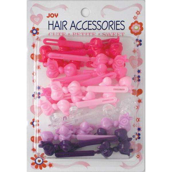 Joy Hair Barrettes Asst Ribbon II