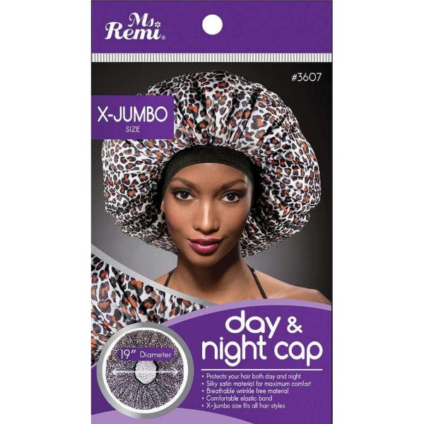 Ms Remi Extra Jumbo Day & Night Cap Leopard