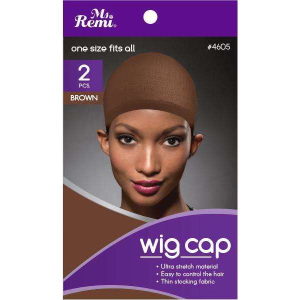 Ms. Remi Wig Cap 2pc Brn