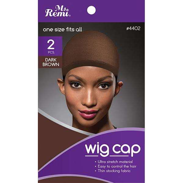 Ms.Remi Wig Cap Dark Brn