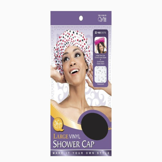 Polka Dot Shower Cap